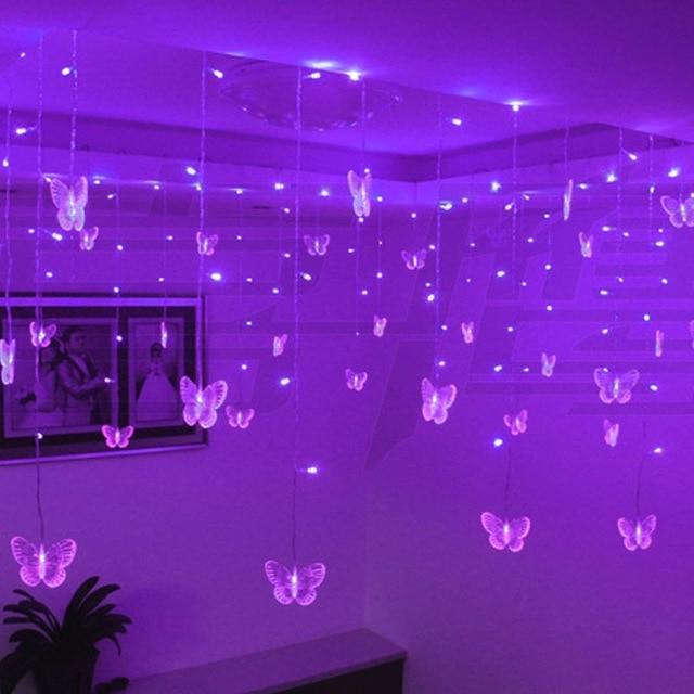 String-Glanz™ - Schmetterling Lichterkette