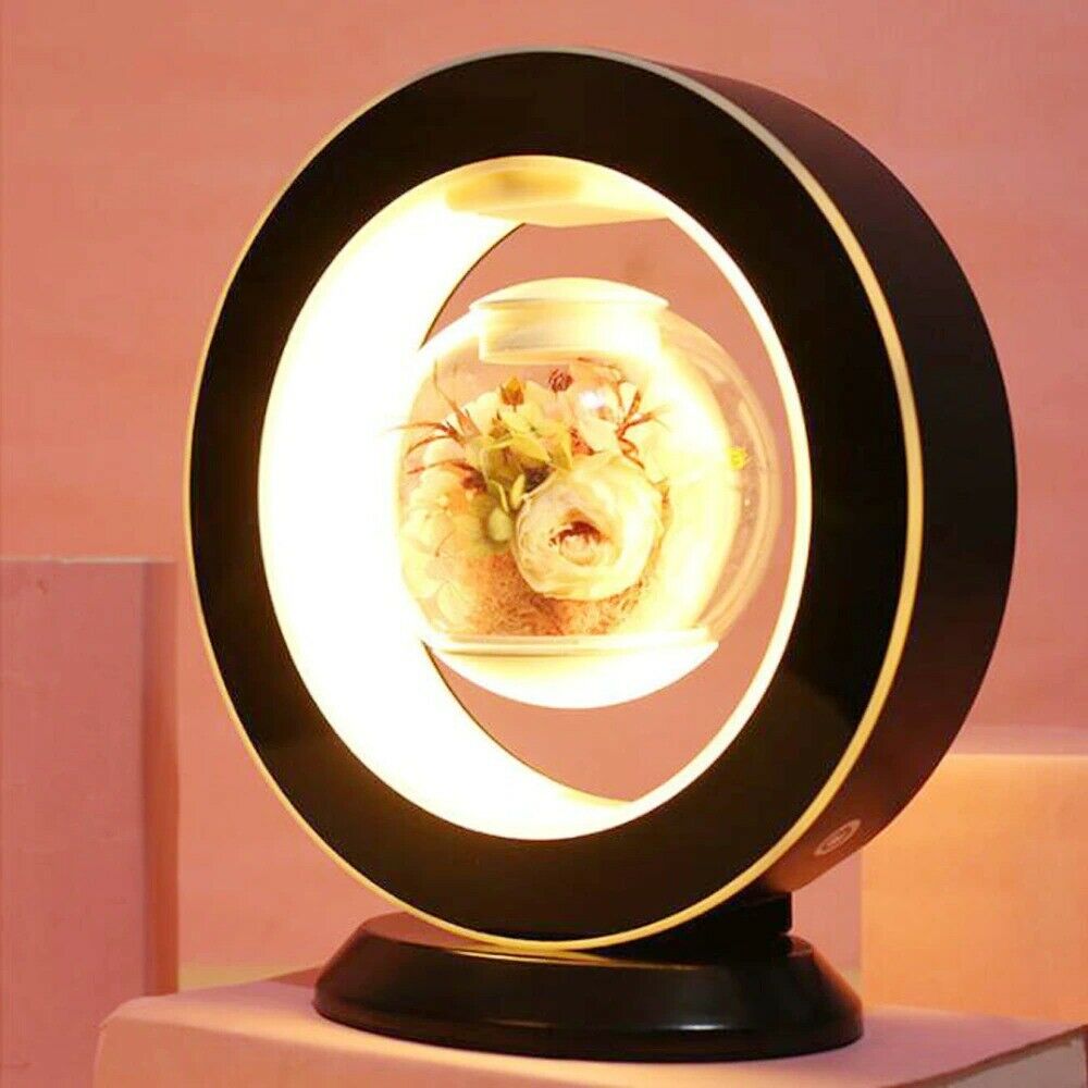 Levi-Lampe™ - Magnetische Levitation Unsterbliche Blume LED Home Decor Nachtlampe