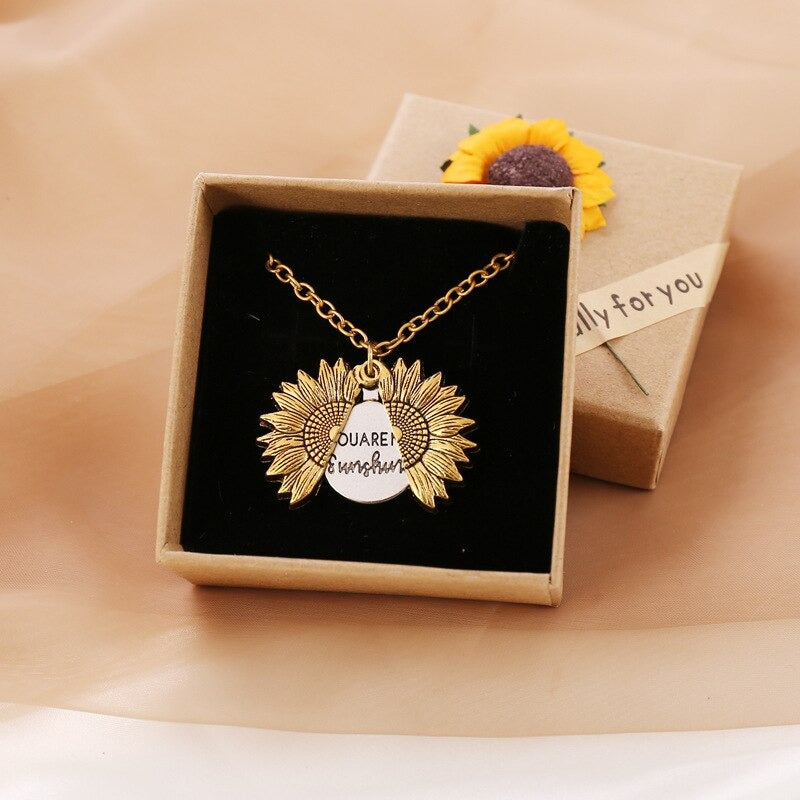 Sonnenblumen-Halskette