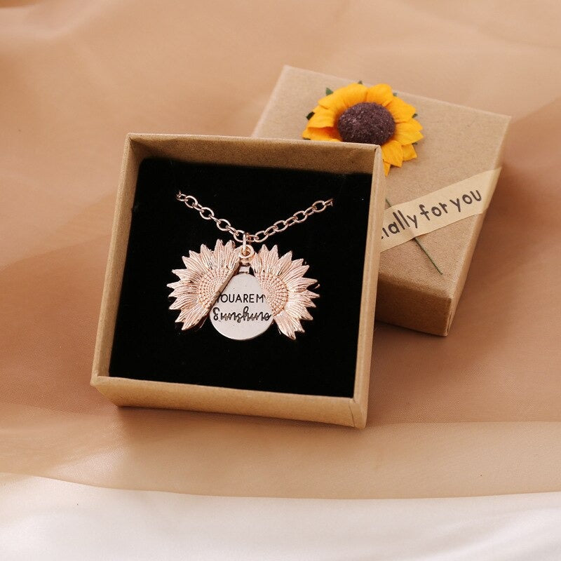 Sonnenblumen-Halskette